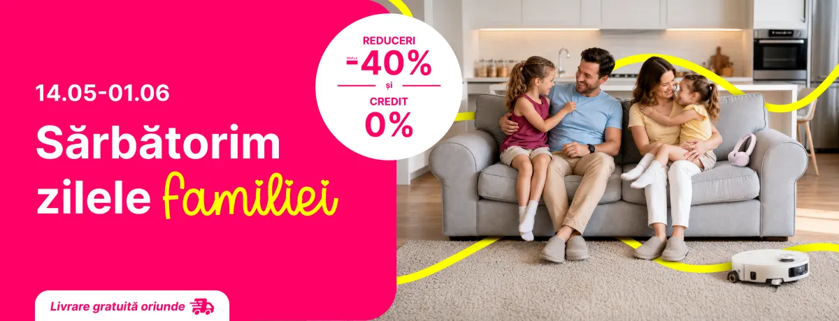 Sărbătorim zilele familiei la Enter!