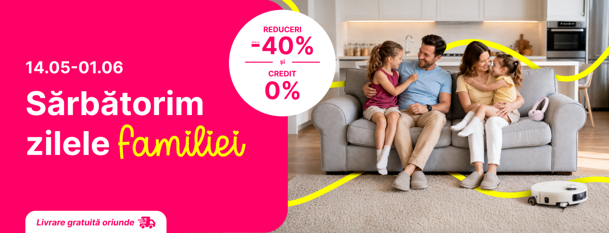 Sărbătorim zilele familiei la Enter!