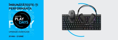 Logitech Play Days nu te va lăsa indiferent!