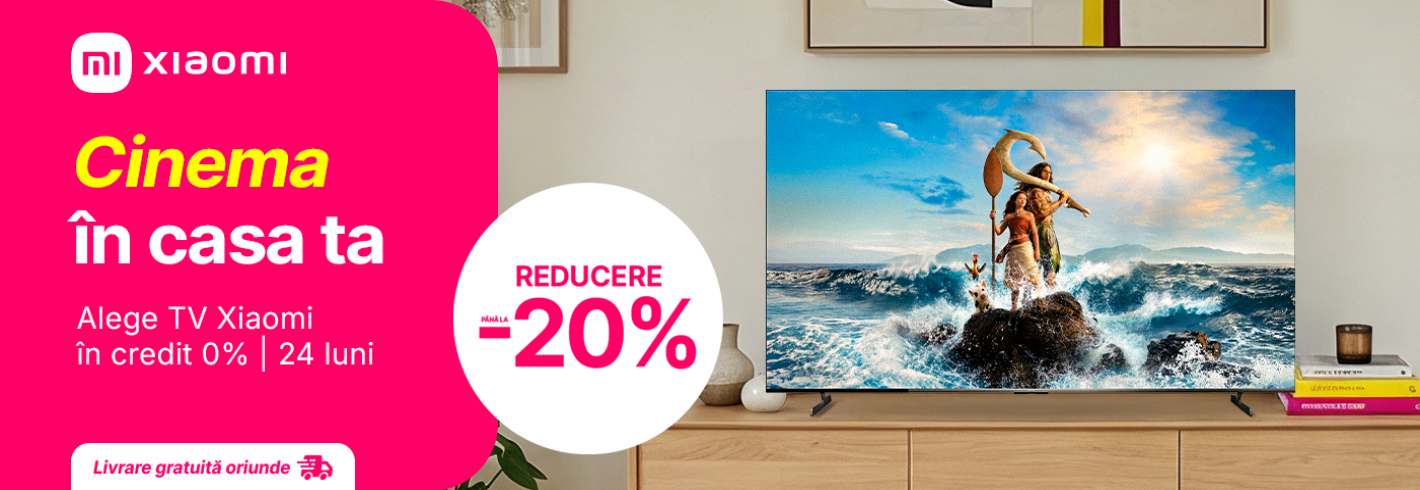 Cinema în casa ta cu televizorul Xiaomi!