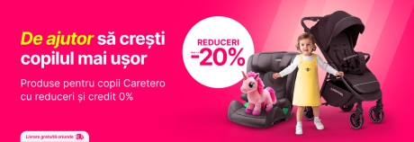 Bucură-te de oferta dorită la produse pentru copii și mămici de la Caretero!