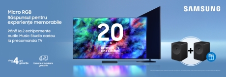 Cadou la precomandă TV Samsung!