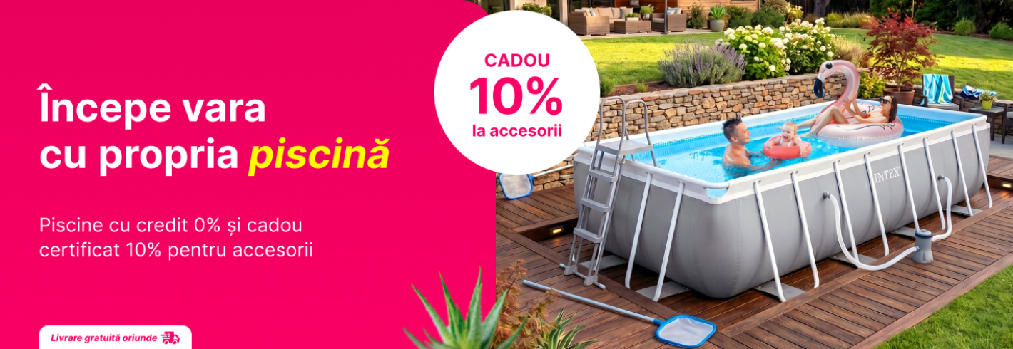 Începe vara cu propria piscină!