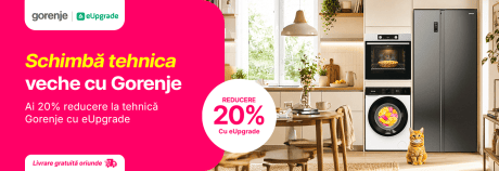 Beneficiază acum de 20% reducere la tehnică Gorenje!