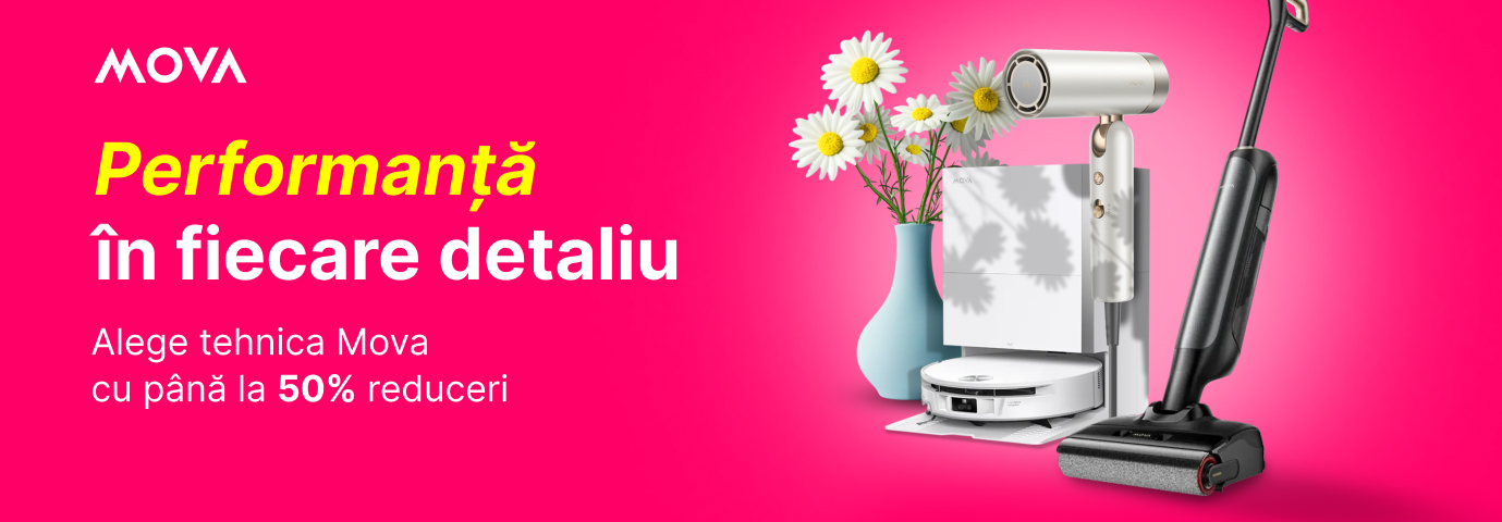 Profită de reduceri la tehnică Mova!