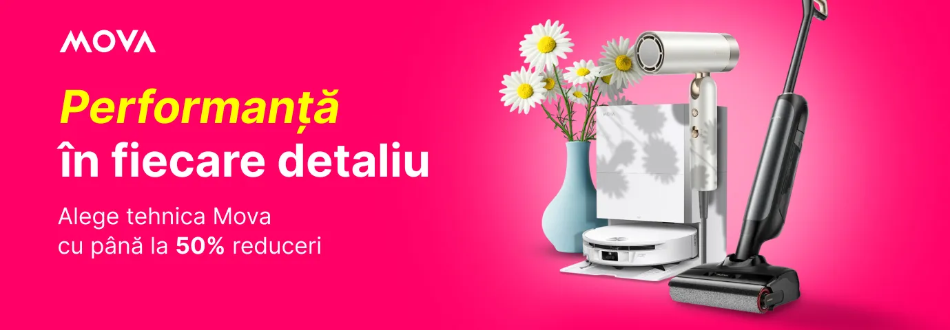 Profită de reduceri la tehnică Mova!