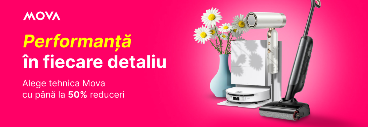 Profită de reduceri la tehnică Mova!