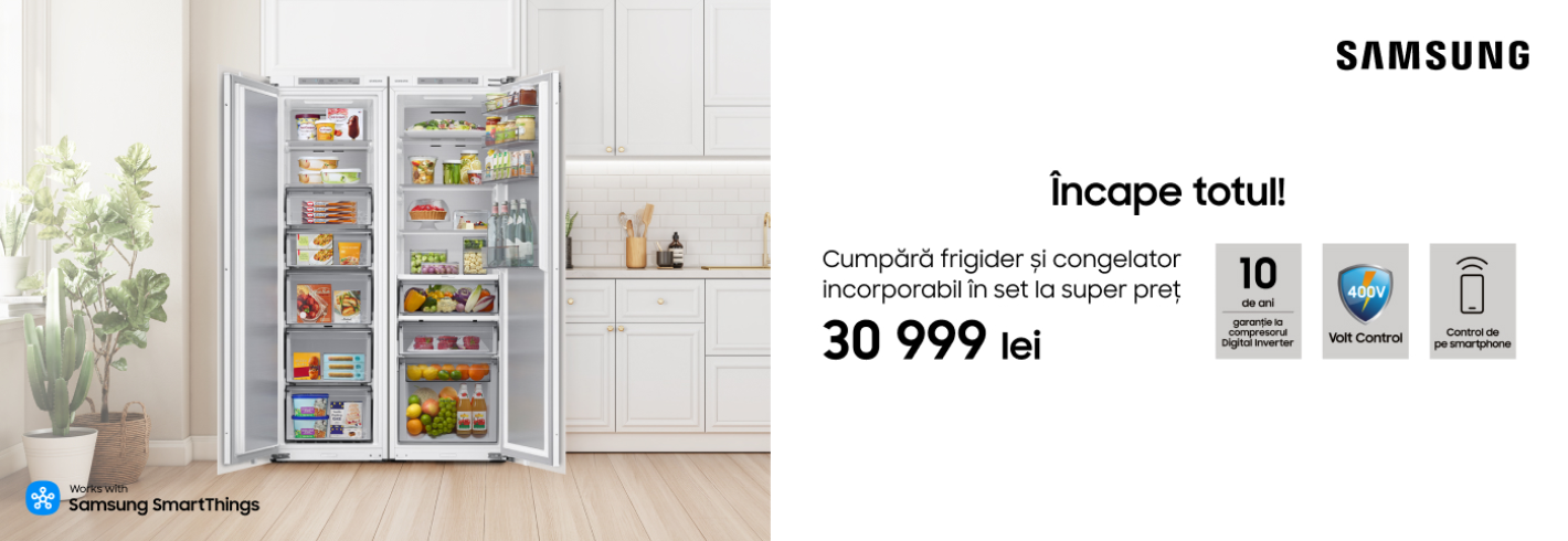 Frigider + congelator la cel mai bun preț!