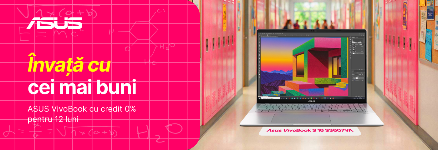 Învață mai productiv cu Asus Vivobook!
