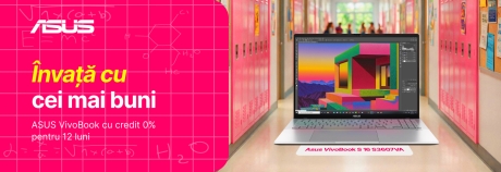 Învață mai productiv cu Asus Vivobook!