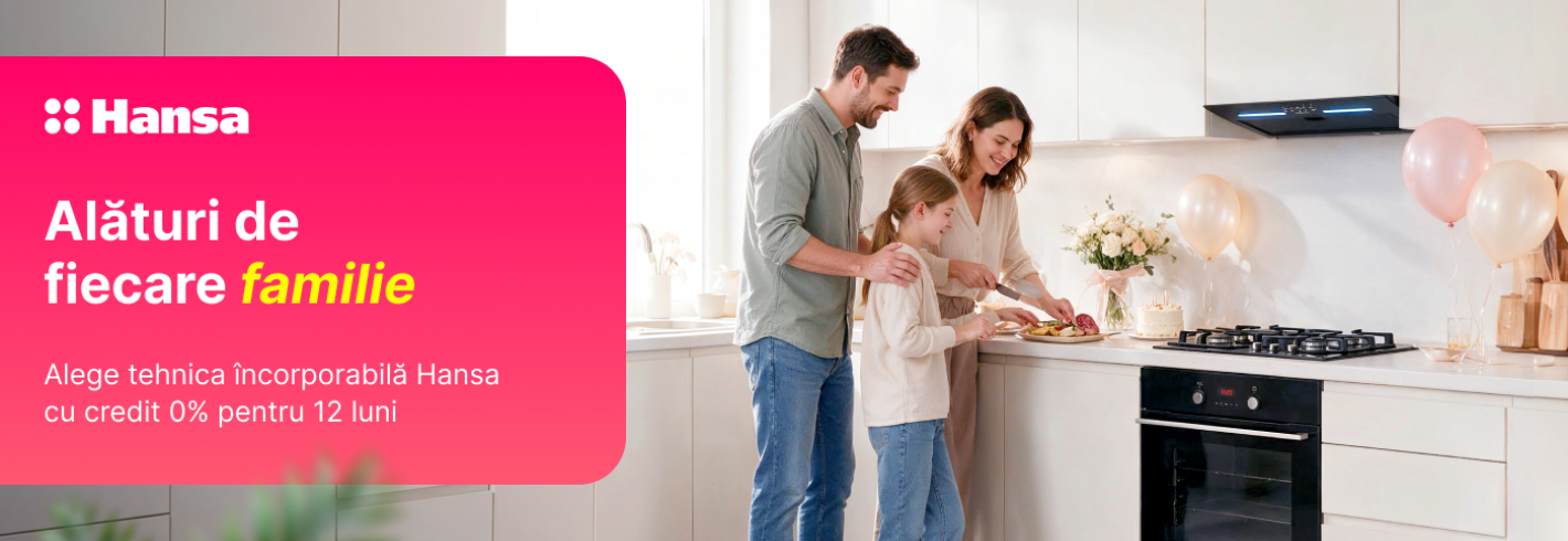 Sărbătorim aniversarea Enter 18 ani cu oferte speciale la tehnică Hansa!