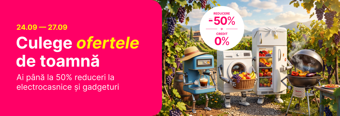 Culege ofertele de toamnă la Enter, doar între 24 și 27 septembrie!
