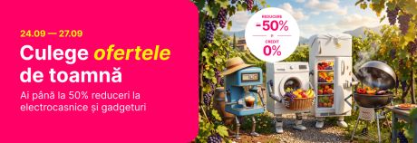 Culege ofertele de toamnă la Enter, doar între 24 și 27 septembrie!
