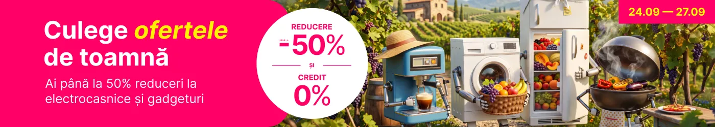 Culege ofertele de toamnă la Enter, doar între 24 și 27 septembrie!