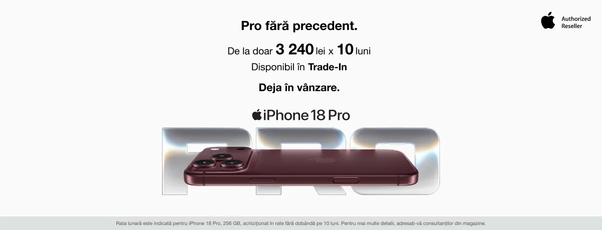 iPhone 18 Pro și iPhone 18 Pro Max!